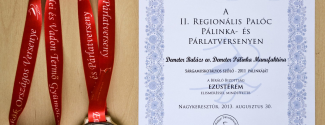 II. Regionális Palóc Pálinka- és Párlatverseny
